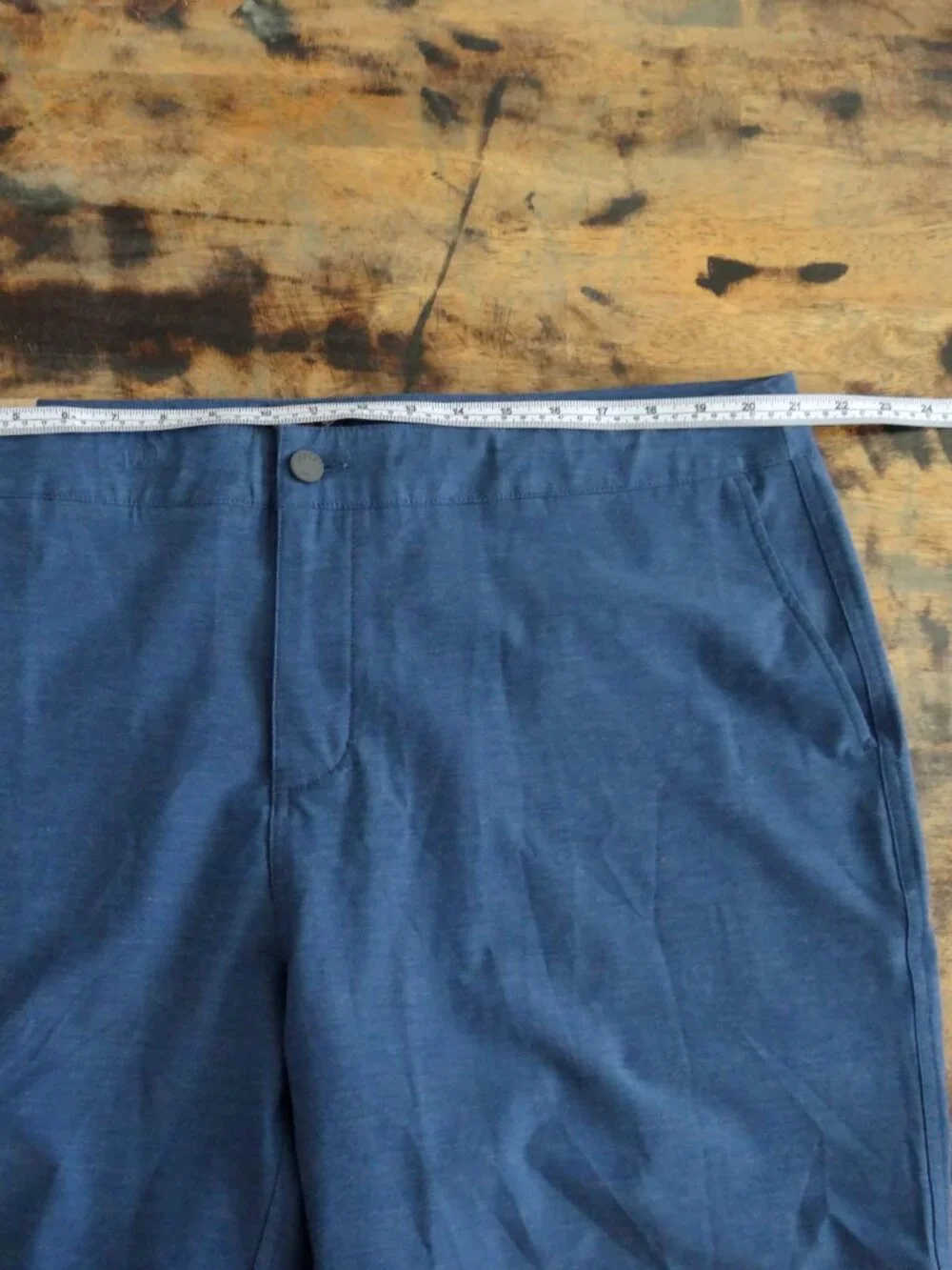 Faherty Men's 42 All Day Shorts Navy Blue 9
